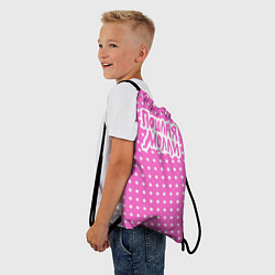 Рюкзак-мешок Пошлая Молли: Розовый стиль, цвет: 3D-принт — фото 2