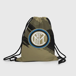 Рюкзак-мешок FC Inter: Dark Sport, цвет: 3D-принт