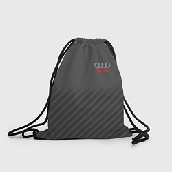 Рюкзак-мешок Audi: Grey Sport Line, цвет: 3D-принт