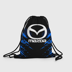 Рюкзак-мешок Mazda: Blue Anger, цвет: 3D-принт