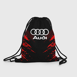 Рюкзак-мешок Audi: Red Anger, цвет: 3D-принт