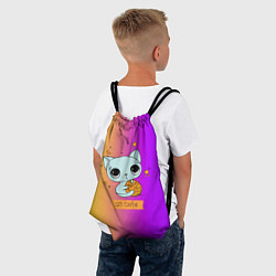 Рюкзак-мешок So cutte, цвет: 3D-принт — фото 2