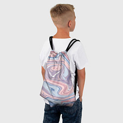Рюкзак-мешок Нежный акрил, цвет: 3D-принт — фото 2