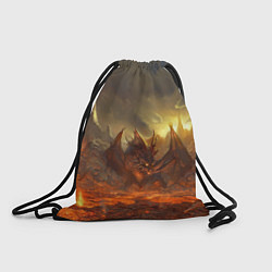 Рюкзак-мешок Linage II: Fire Dragon, цвет: 3D-принт