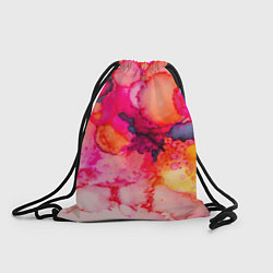 Рюкзак-мешок Весенние краски, цвет: 3D-принт