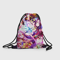 Рюкзак-мешок No Game No Life, цвет: 3D-принт