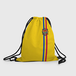 Рюкзак-мешок Молдавия: лента с гербом, цвет: 3D-принт
