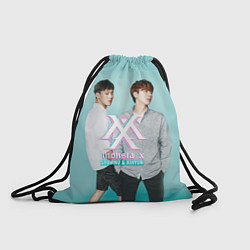 Рюкзак-мешок Shownu & Kihyun, цвет: 3D-принт