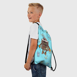 Рюкзак-мешок Мистер Дизайнер, цвет: 3D-принт — фото 2