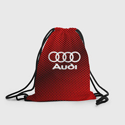Рюкзак-мешок Audi: Red Carbon, цвет: 3D-принт