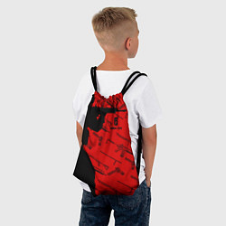 Рюкзак-мешок R6S: Red Soldier Style, цвет: 3D-принт — фото 2