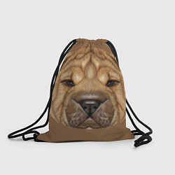 Рюкзак-мешок Sharpei, цвет: 3D-принт