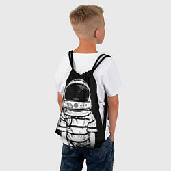 Рюкзак-мешок Космо-парень, цвет: 3D-принт — фото 2