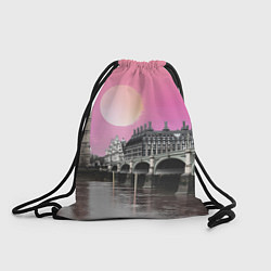 Рюкзак-мешок Закат в Великобритании, цвет: 3D-принт