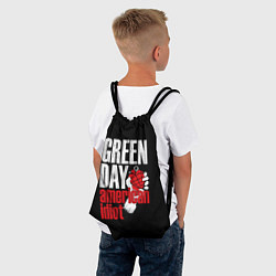 Рюкзак-мешок Green Day: American Idiot, цвет: 3D-принт — фото 2