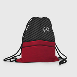 Рюкзак-мешок Mercedes Benz: Red Carbon, цвет: 3D-принт