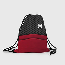Рюкзак-мешок Volvo: Red Carbon, цвет: 3D-принт
