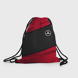 Рюкзак-мешок Mercedes Benz: Red Sport, цвет: 3D-принт