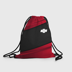 Рюкзак-мешок Chevrolet: Red Sport, цвет: 3D-принт
