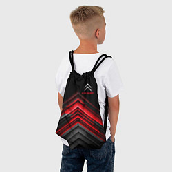 Рюкзак-мешок Citroen: Red sport, цвет: 3D-принт — фото 2