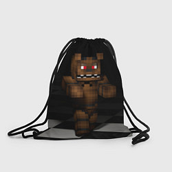 Рюкзак-мешок Minecraft: Freddy FNAF, цвет: 3D-принт
