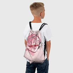 Рюкзак-мешок Lil Peep: Dead Face, цвет: 3D-принт — фото 2