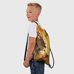 Рюкзак-мешок Король лев, цвет: 3D-принт — фото 2