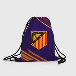 Рюкзак-мешок Atletico Madrid, цвет: 3D-принт