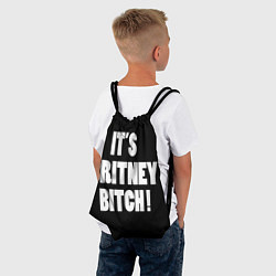 Рюкзак-мешок It's Britney Bitch, цвет: 3D-принт — фото 2
