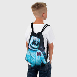 Рюкзак-мешок M - means Marshmello, цвет: 3D-принт — фото 2