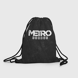 Рюкзак-мешок Metro Exodus: Space Grey, цвет: 3D-принт