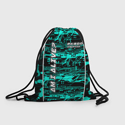Рюкзак-мешок Detroit: RK800 AM I ALIVE?, цвет: 3D-принт