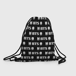 Рюкзак-мешок BTS: Black Army, цвет: 3D-принт