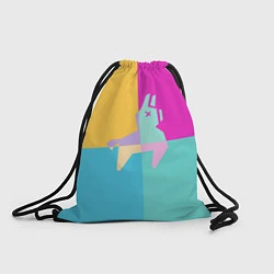 Рюкзак-мешок Fortnite Llama, цвет: 3D-принт