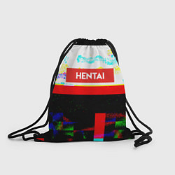 Рюкзак-мешок Hentai Glitch 4, цвет: 3D-принт