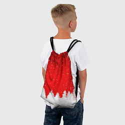 Рюкзак-мешок Christmas pattern, цвет: 3D-принт — фото 2