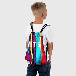 Рюкзак-мешок BTS: Colours, цвет: 3D-принт — фото 2