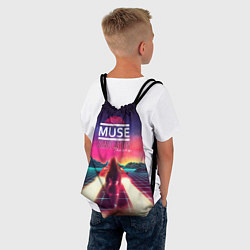 Рюкзак-мешок Muse: Simulation Theory, цвет: 3D-принт — фото 2