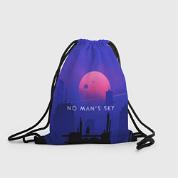 Рюкзак-мешок No Man's Sky: Night, цвет: 3D-принт