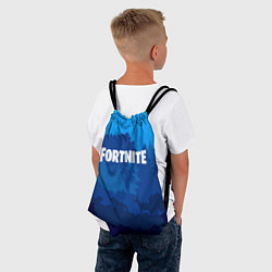 Рюкзак-мешок Fortnite: Blue Forest, цвет: 3D-принт — фото 2