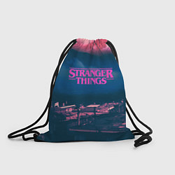 Рюкзак-мешок Stranger Things: Pink Heaven, цвет: 3D-принт