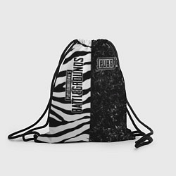 Рюкзак-мешок PUBG: Zebras Lifestyle, цвет: 3D-принт
