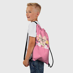 Рюкзак-мешок Лучшая дочка, цвет: 3D-принт — фото 2