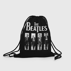 Рюкзак-мешок The Beatles: Black Side, цвет: 3D-принт
