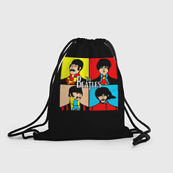 Рюкзак-мешок The Beatles: Pop Art, цвет: 3D-принт
