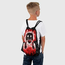 Рюкзак-мешок Marshmello: Blooded DJ, цвет: 3D-принт — фото 2
