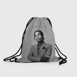 Рюкзак-мешок ASAP Rocky: Grey Fashion, цвет: 3D-принт