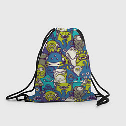 Рюкзак-мешок Маленькие монстры, цвет: 3D-принт