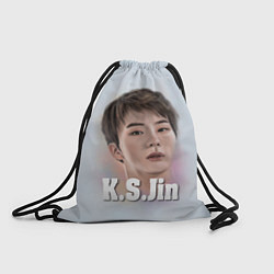 Рюкзак-мешок BTS K.S.Jin, цвет: 3D-принт