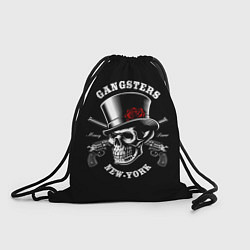 Рюкзак-мешок Gangster New York, цвет: 3D-принт